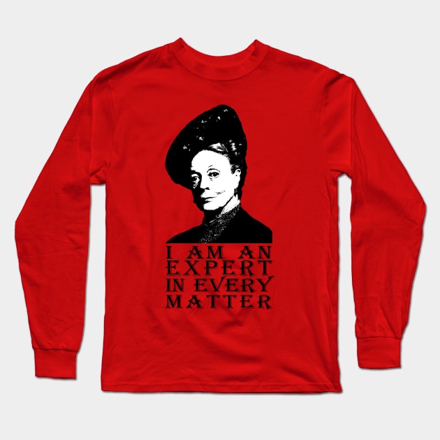 I am an Expert in Every Matter Long Sleeve T-Shirt by RandomGoodness